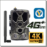 Уличная 4К фотоловушка для охоты Suntek Филин HC-812 LTE-Pro-4K с приложением Suntekcam